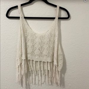 Crochet crop top